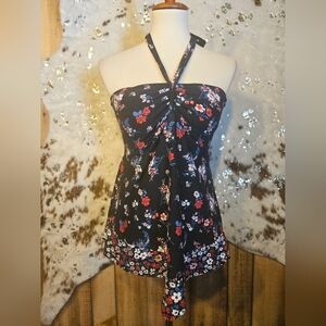 Floral Halter Top